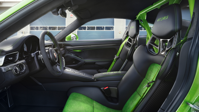 Illustration for article titled The 2019 Porsche 911 GT3 RS Is Sharper, More Powerful And Offensively Green